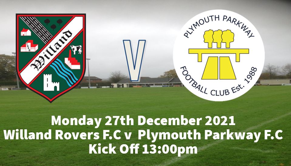 Download or View – Willand Rovers FC v Plymouth Parway F.C – Matchday Programme