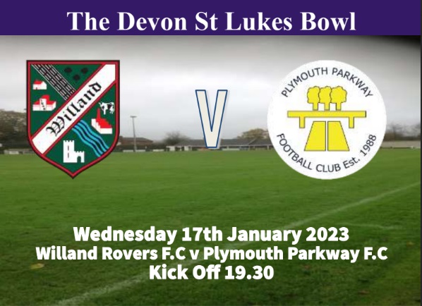 Download or View – Willand Rovers F.C v Plymouth Parkway F.C  – Matchday Programme