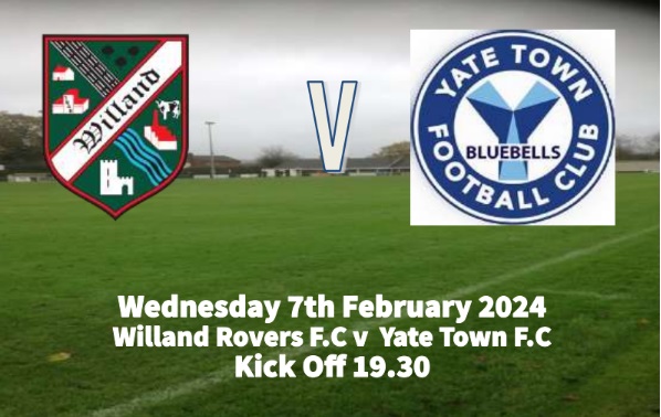 Download or View – Willand Rovers F.C v Yate Town F.C  – Matchday Programme