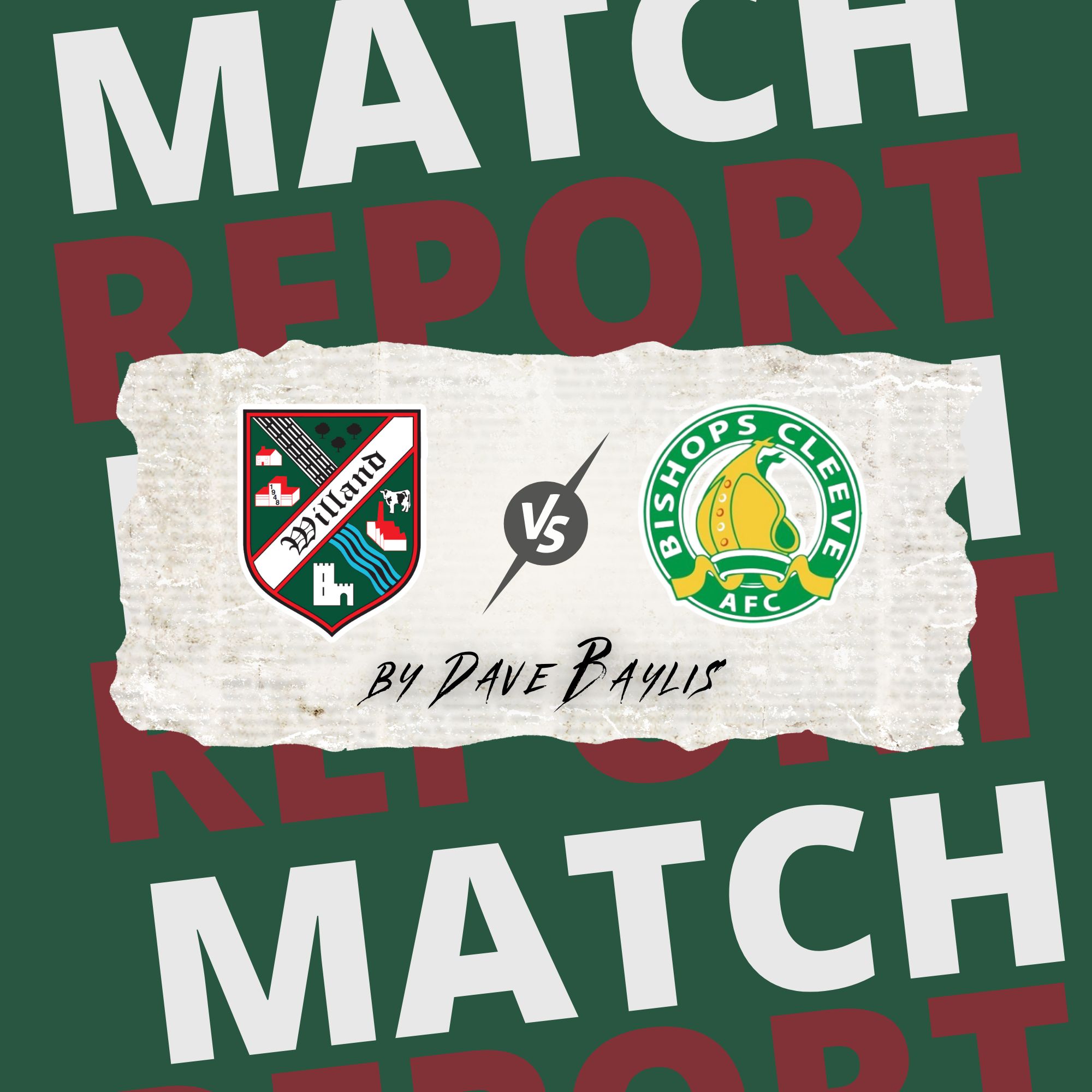 Match Report Vs Bishops Cleeve