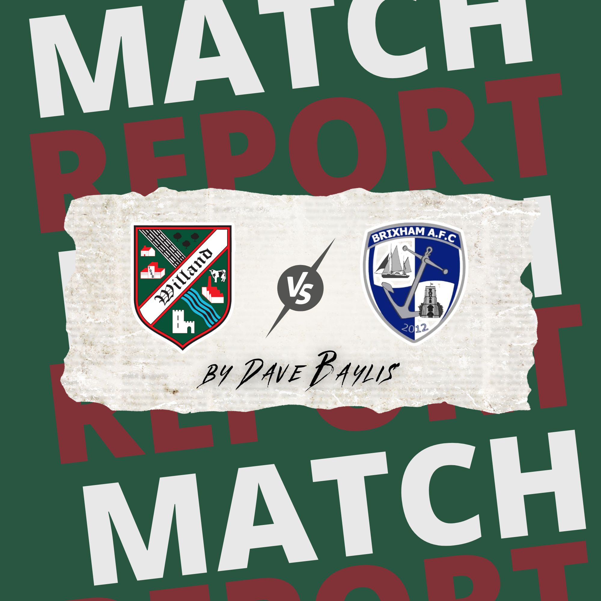 Match Report Vs Brixham