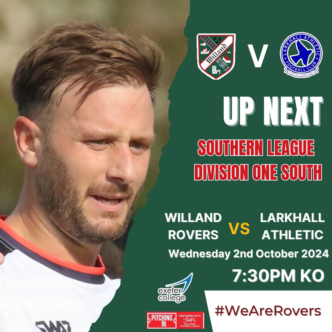 Up Next WRFC Vs Larkhall Athletic