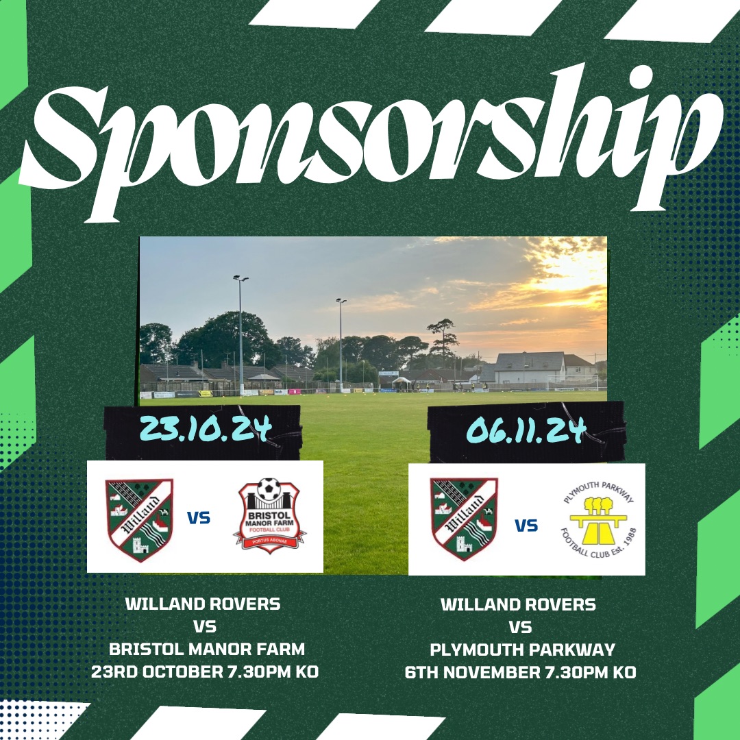⚽️Sponsorship opportunities⚽️