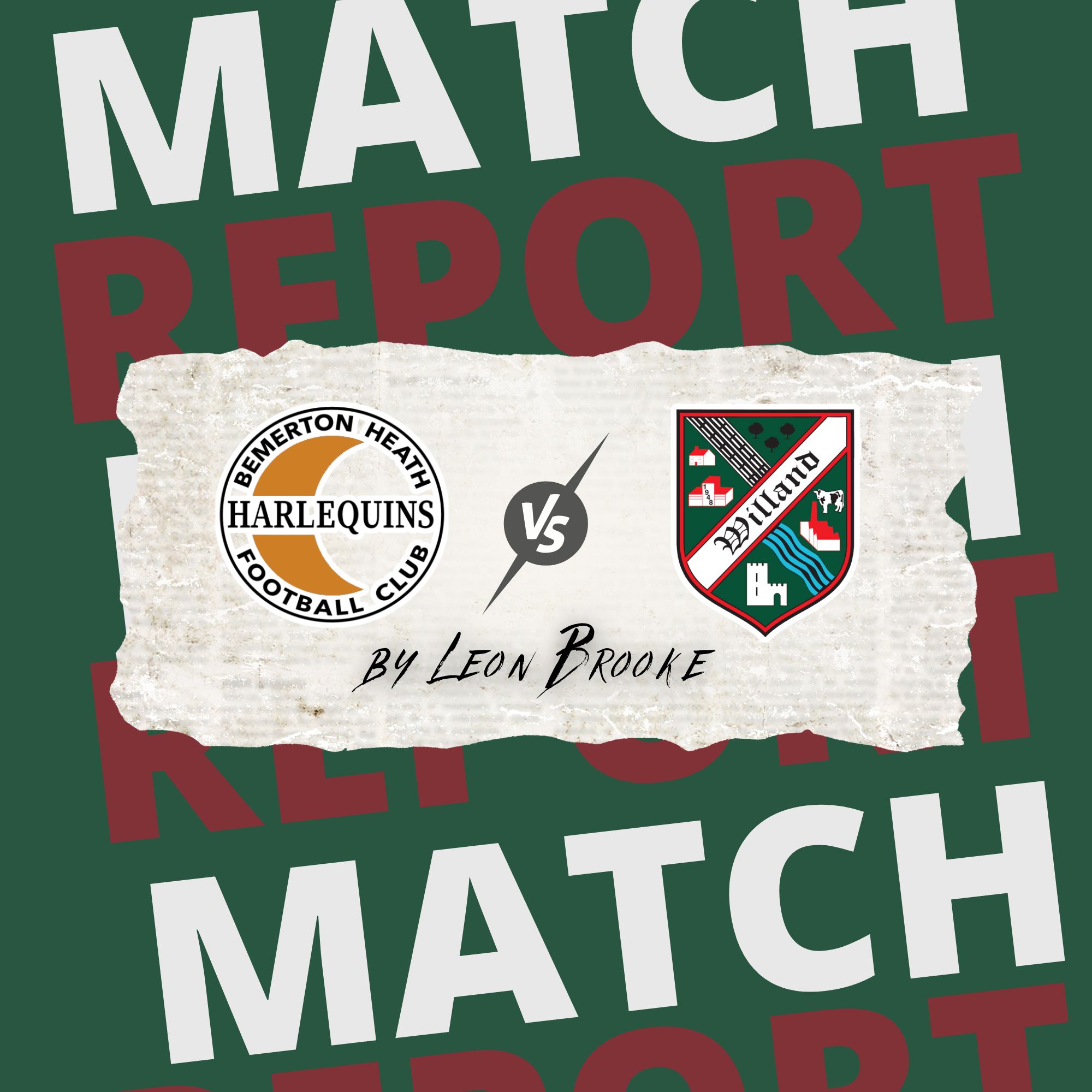 Match Report Bemerton Heath Vs WRFC