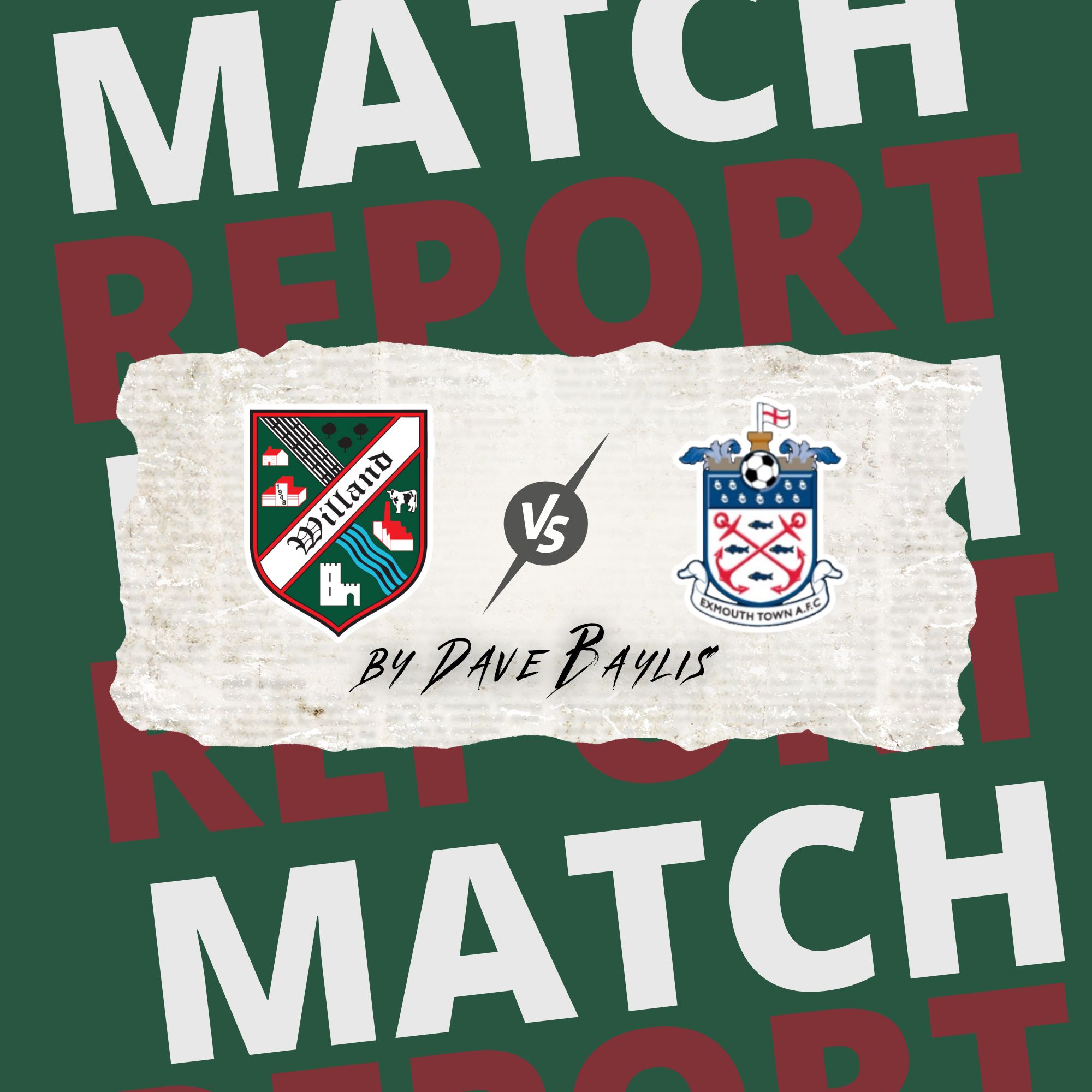 Match report WRFC Vs Exmouth Town