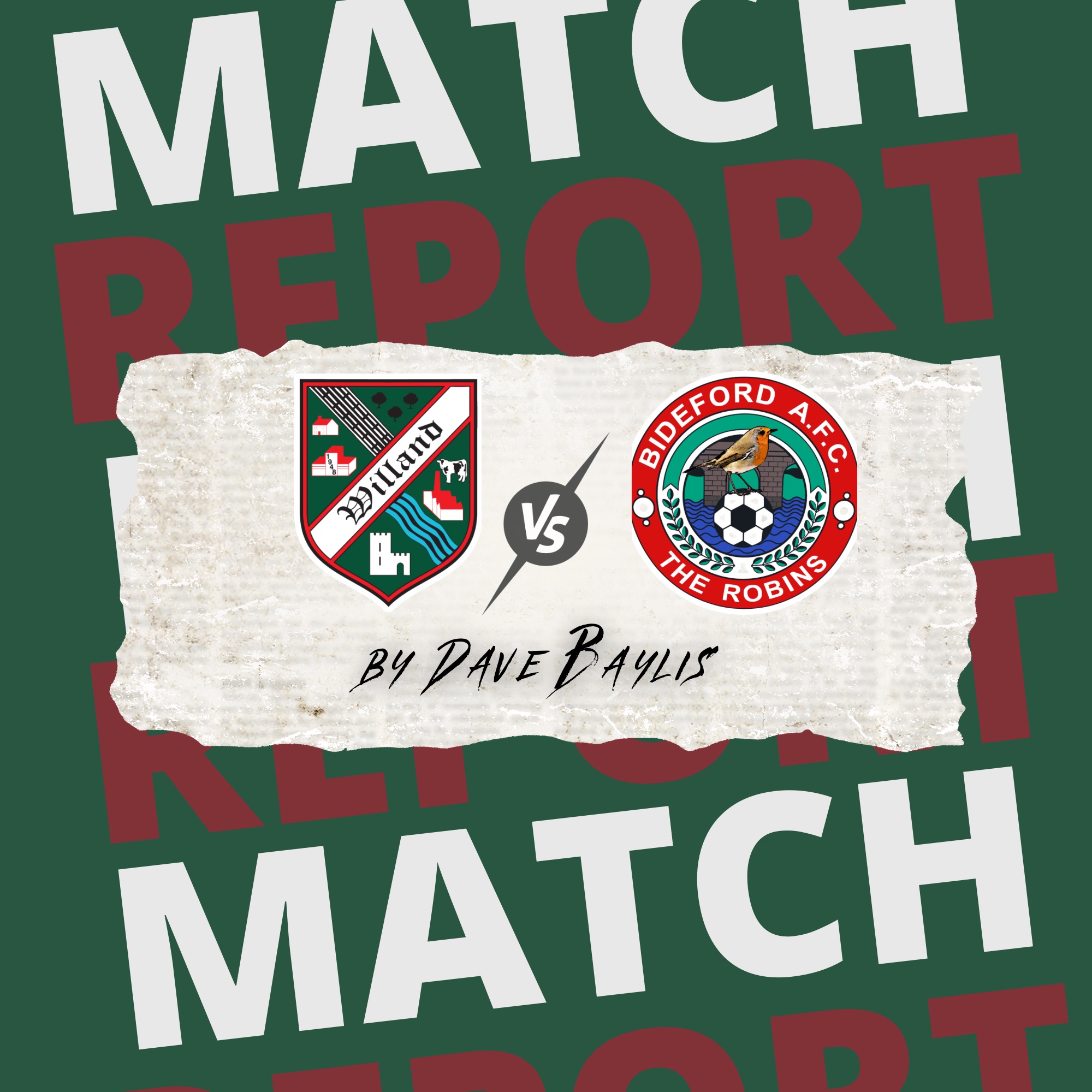 Match Report WRFC Vs Bideford