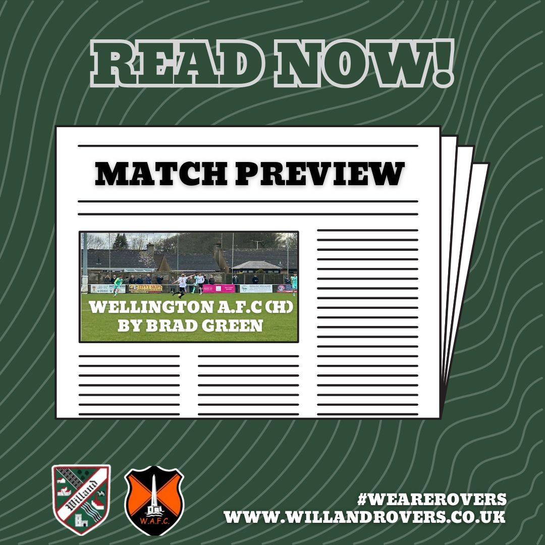 Match Preview WRFC Vs Wellington AFC
