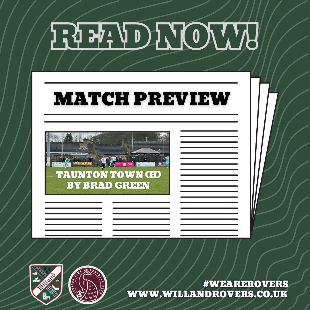 Match Preview WRFC Vs Taunton Town