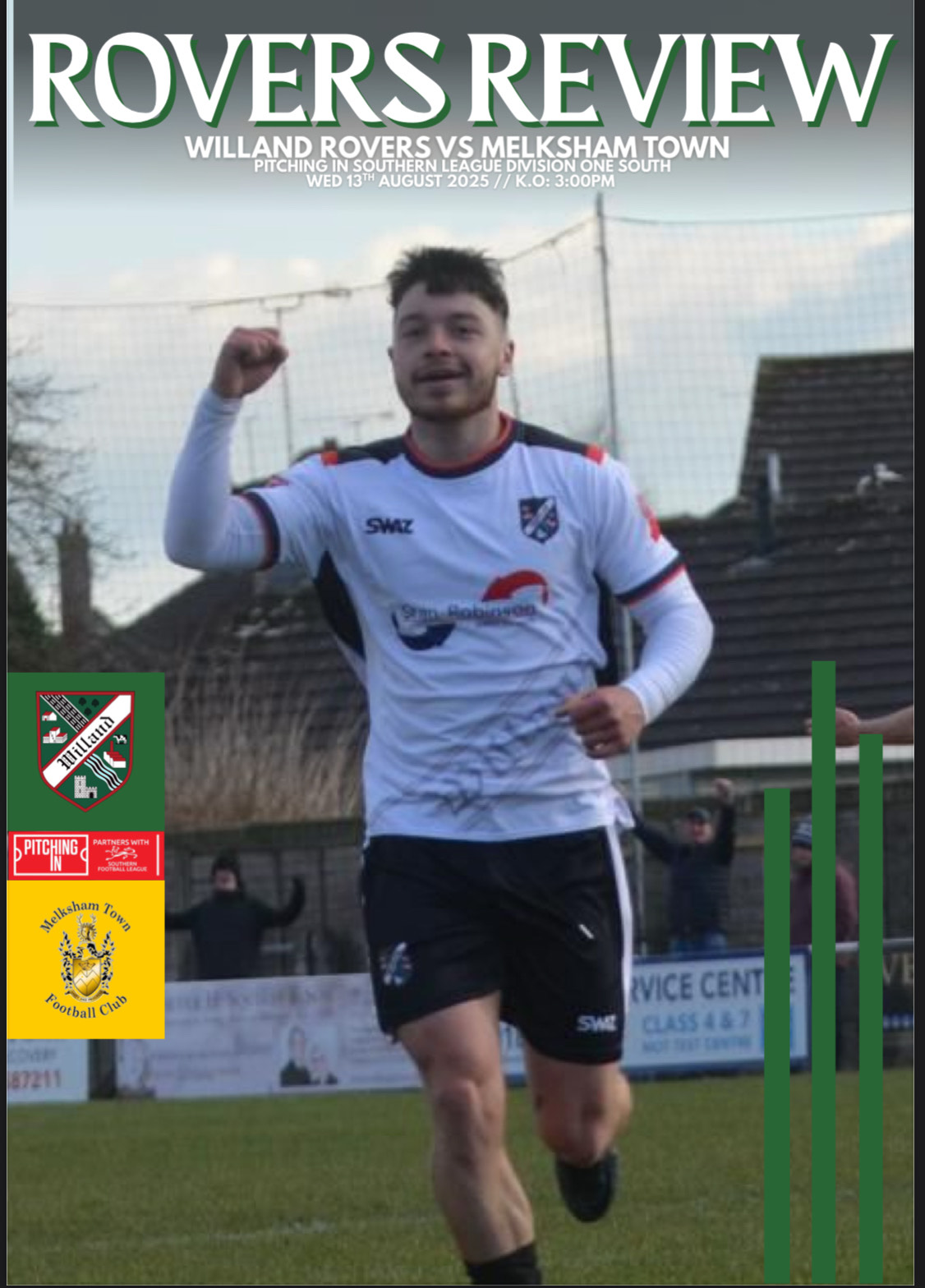 Download or View – Willand Rovers F.C v Melksham Town – Matchday Programme