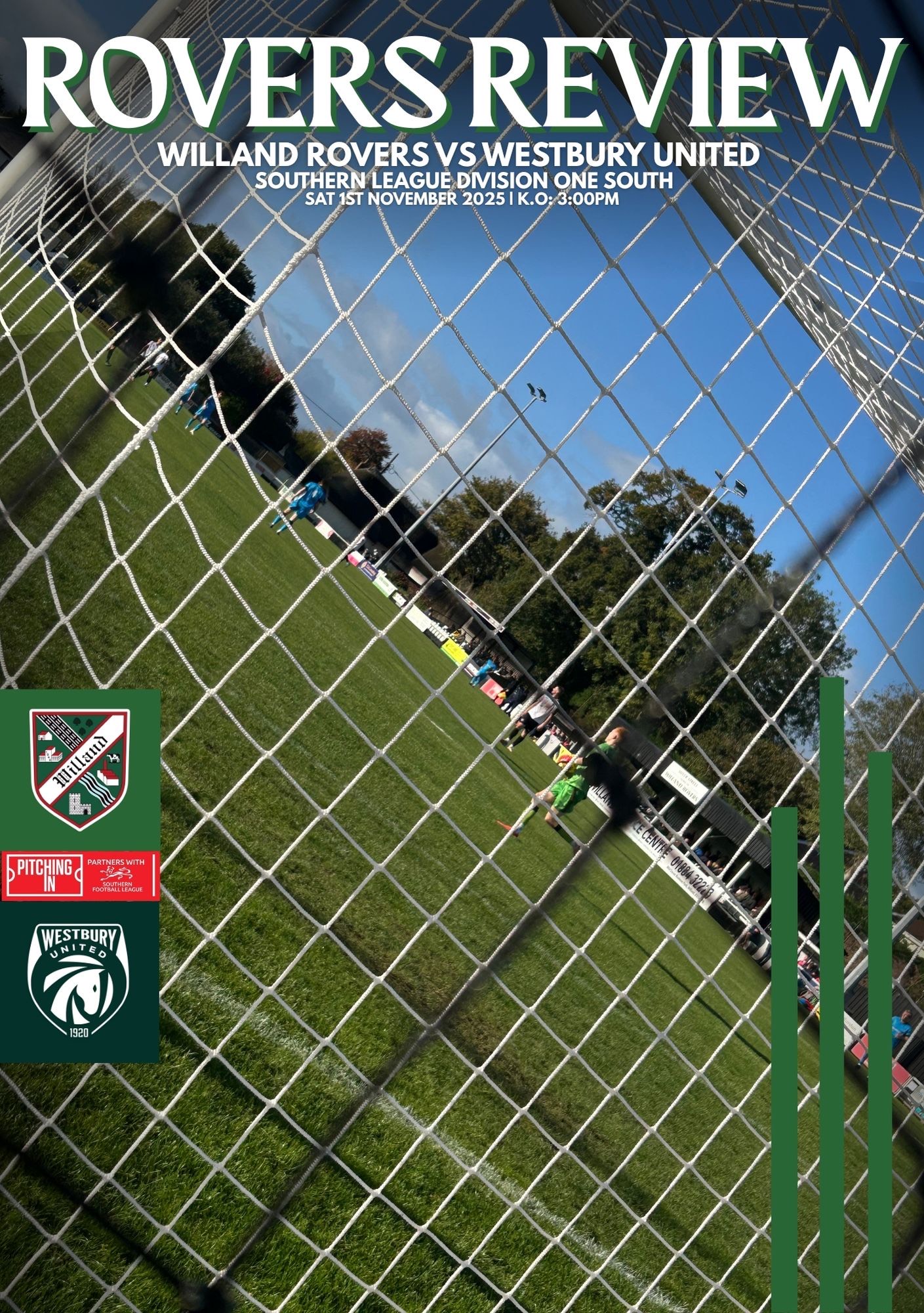 Download or View – Willand Rovers F.C v Westbury – Matchday Programme