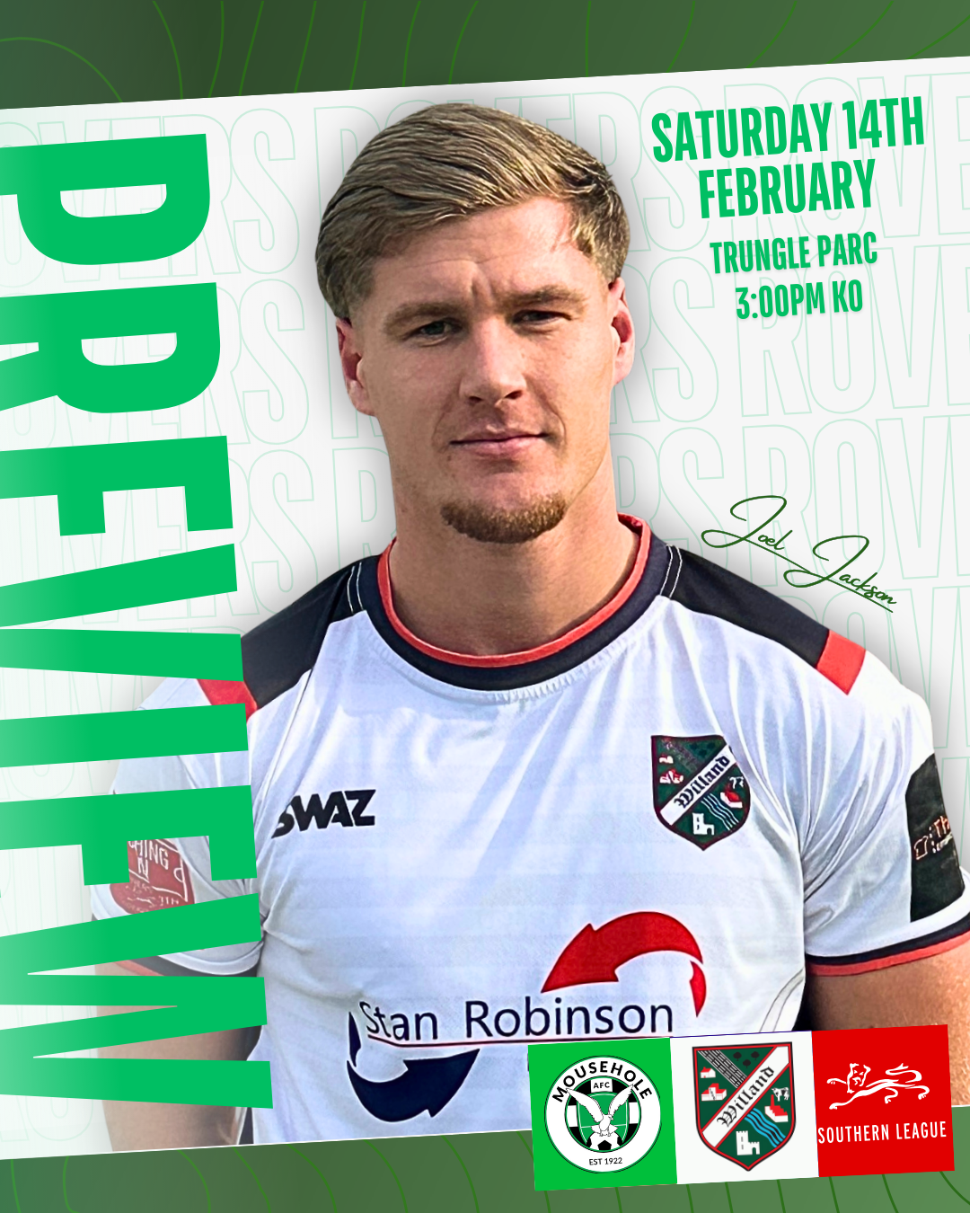 Across the Border for Rovers Latest Test