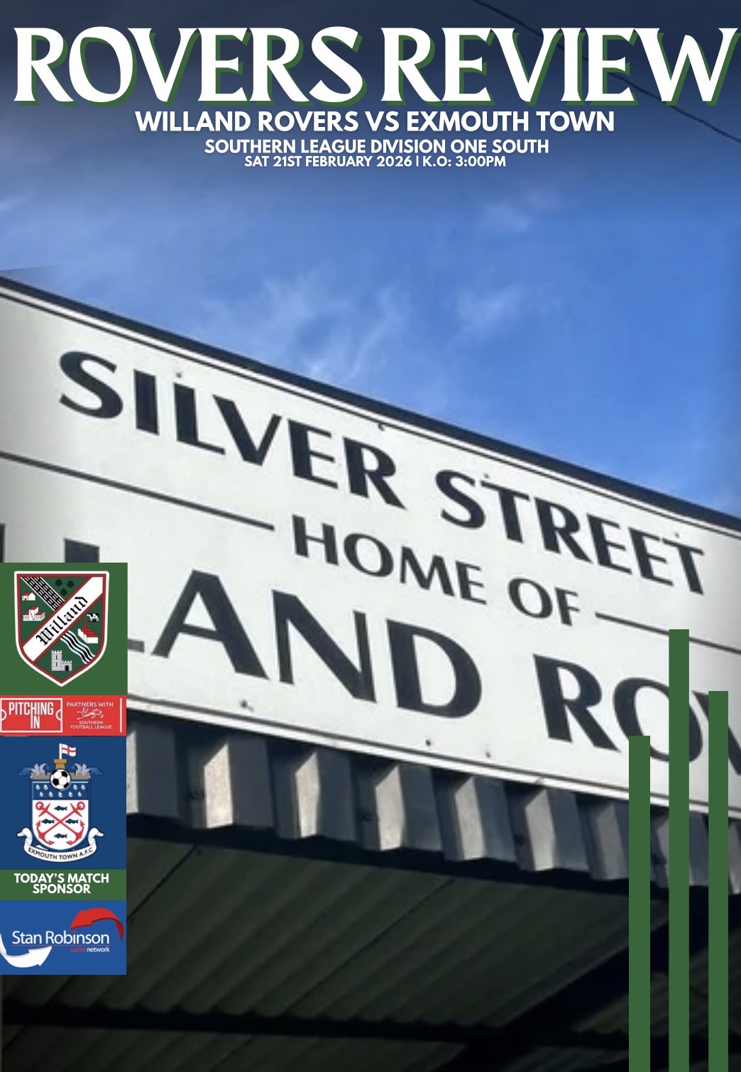 Download or View – Willand Rovers F.C v Exmouth– Matchday Programme