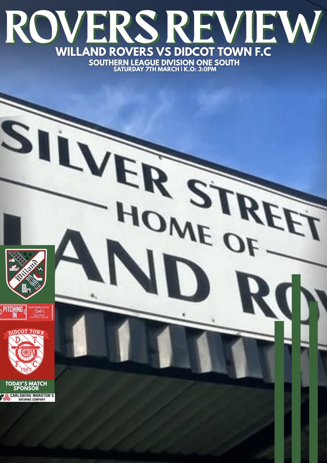 Download or View – Willand Rovers F.C v Didcot Town – Matchday Programme