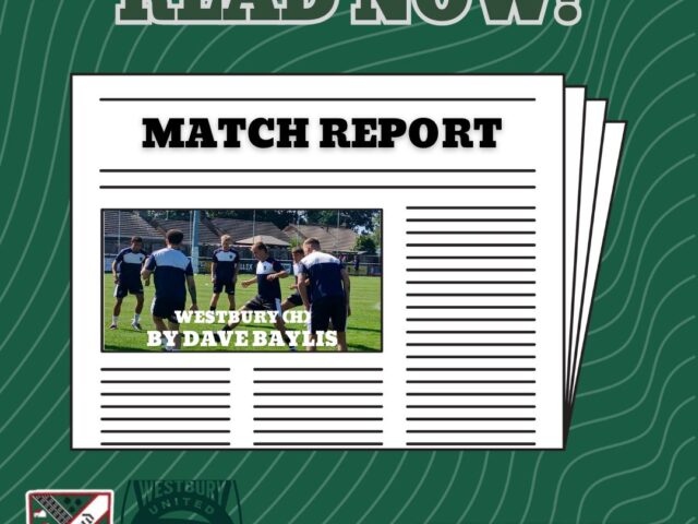 Match Report WRFC v WESTBURY