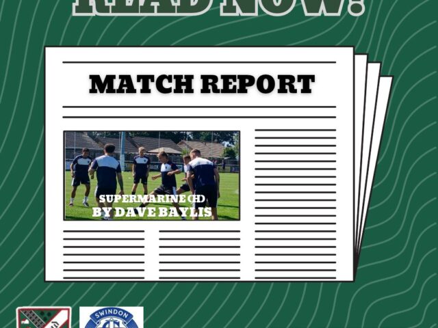 Match Report WRFC v SWINDON SUPERMARINE