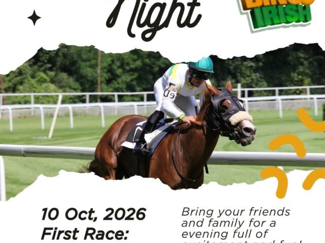 Race Night Saturday 10th October